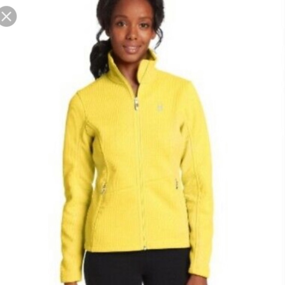 Spyder CORE Sweater jacket, yellow, small